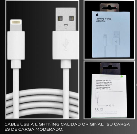 Cable USB a Lightning